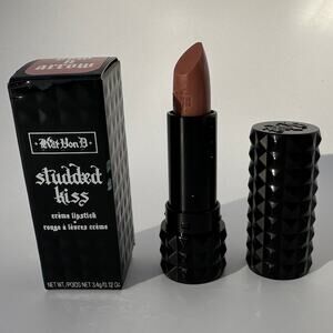 KVD Beauty Kat von D Studded Kiss Lipstick Bow N Arrow Nude NIB 3.4g / 0.12 oz